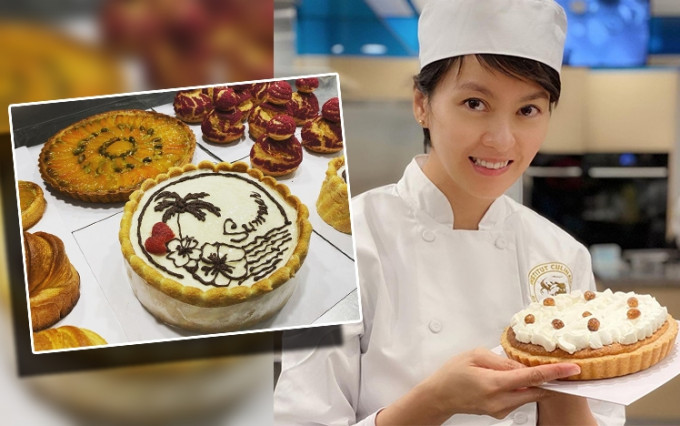 梁咏琪在糕点课程模拟考试中，在8小时内要做出4款面包糕点。