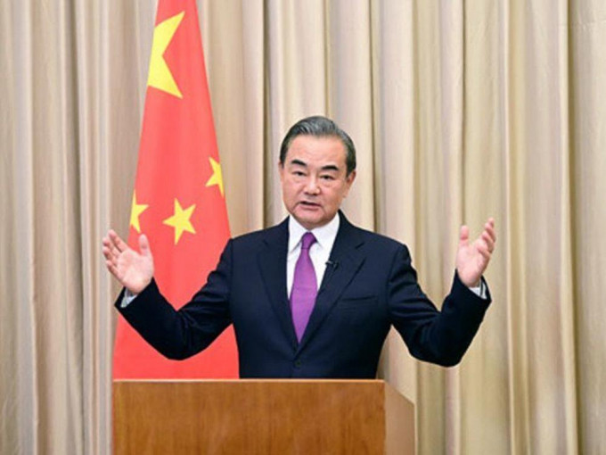 國務委員兼外長王毅表示，中國願意發起《全球資料安全倡議》。網圖