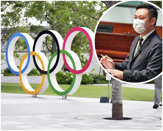 香港運動員已取得32項東京奧運的參賽資格。AP資料圖片（小圖為徐英偉，資料圖片）