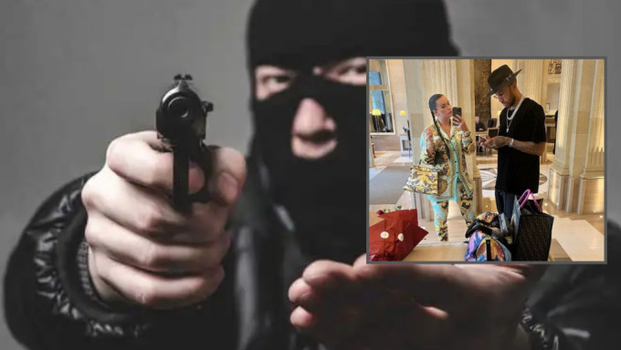 四名持槍匪徒入屋搶劫奧巴美揚。網上圖片