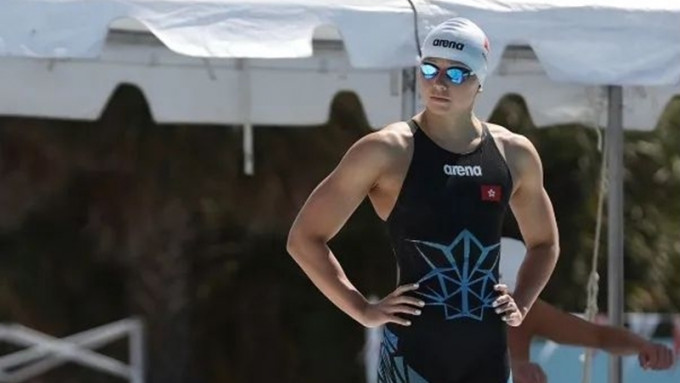 何詩蓓在美國舉行的「2023 TYR Pro Swim Series」達標，取得巴黎奧運資格。