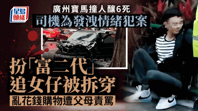 廣州寶馬撞人案判決書披露駕駛者動機為發洩個人情緒。