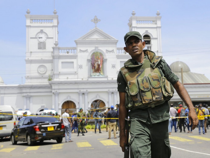 特区政府对斯里兰卡发出红色外游警示。AP