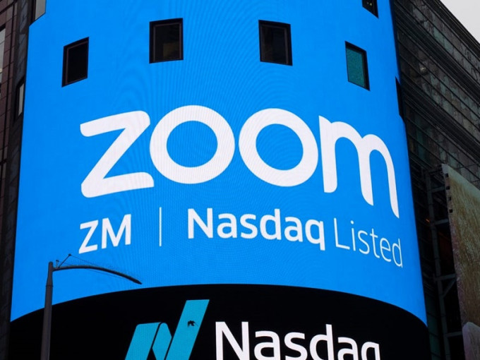 受消息影响Zoom昨日股价一度急插7%。AP