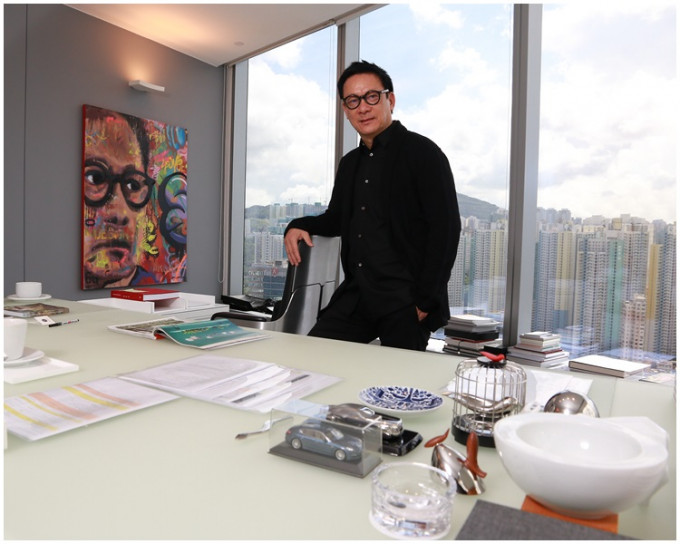 香港建築及室內設計師梁志天。資料圖片