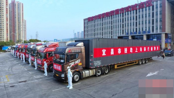 湖北也向上海送出216吨农副产品。互联网图片