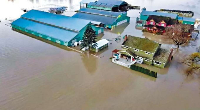 卑詩省亞博斯福日前曾經歷災難性洪水。
