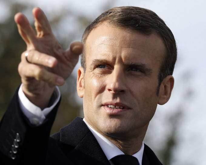 法国警方拘捕6人，怀疑他们策划袭击总统马克龙。AP