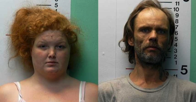 Brittany Gosney及42岁男友James Hamilton被拘留调查，坦承犯案。