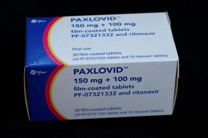 辉瑞新冠口服药Paxlovid。路透社