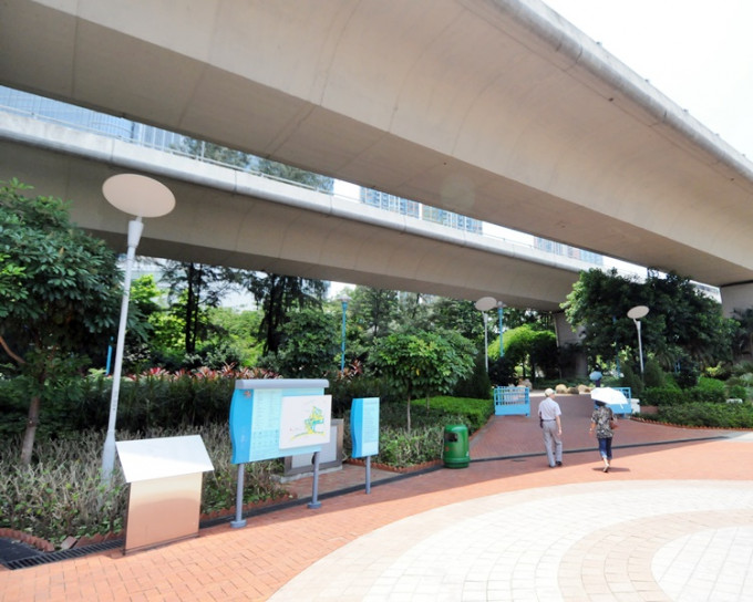 荃灣公園。資料圖片