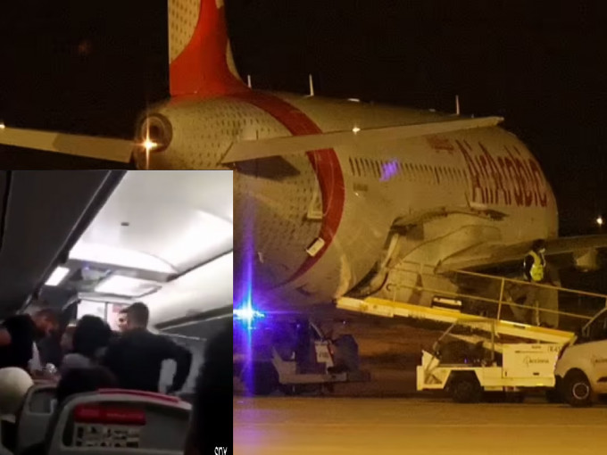22名乘客趁着飛機急降於西班牙後跳機逃走。（網上圖片）