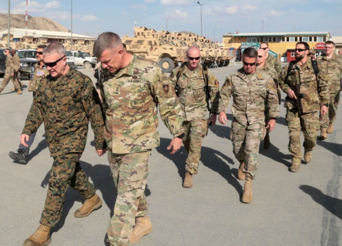 驻阿富汗美军明年初减至 2500人。美国国防部图片