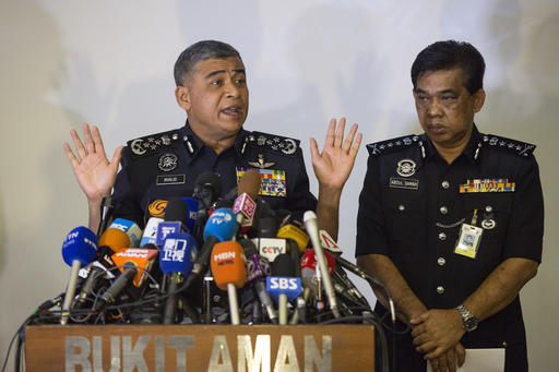 馬來西亞警方澄清無派員赴澳門抽取DNA樣本。AP
