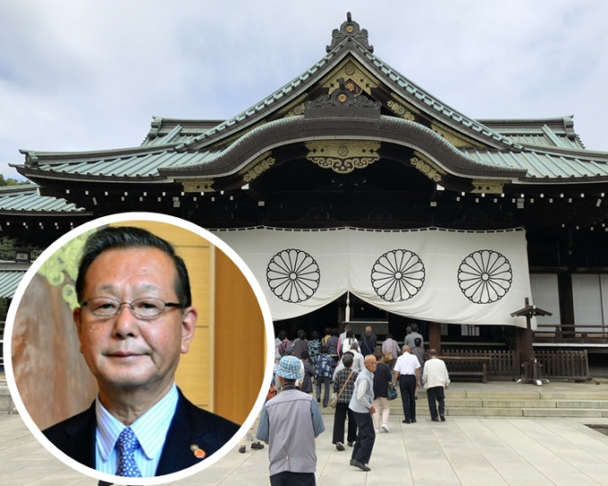 小堀曾批评日皇明仁「打算毁掉靖国神社」。