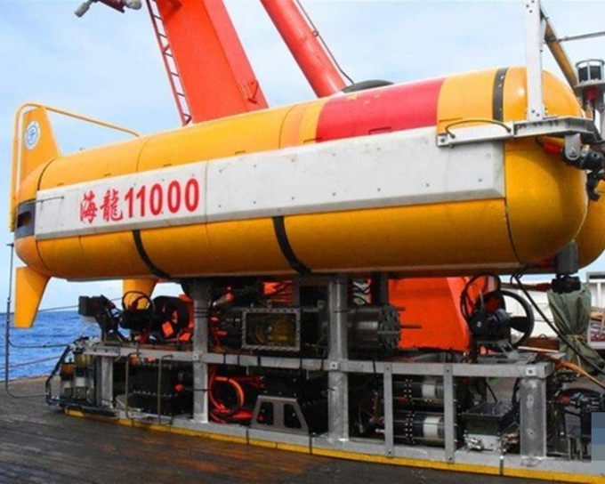 「海龍11000」進行2000米級深水試驗。新華社