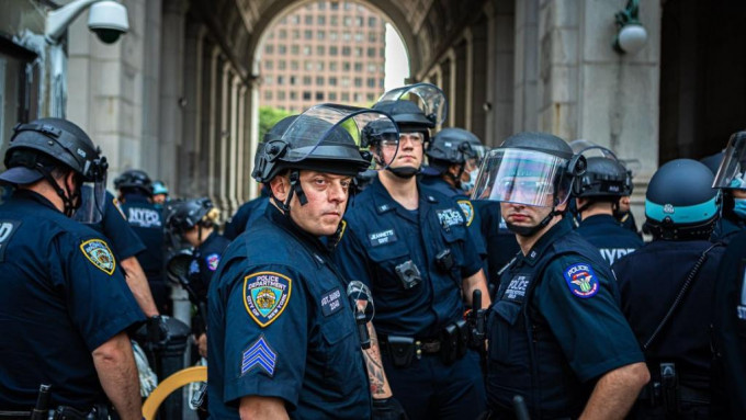 不少纽约警员选择提早退休或申请到另处任职。资料图片