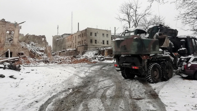 俄軍反覆襲擊烏克蘭第二大城哈爾科夫。路透社圖片
