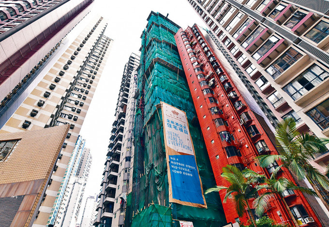 西半山摩羅廟街項目於今日開放示範單位，料短期內應市。