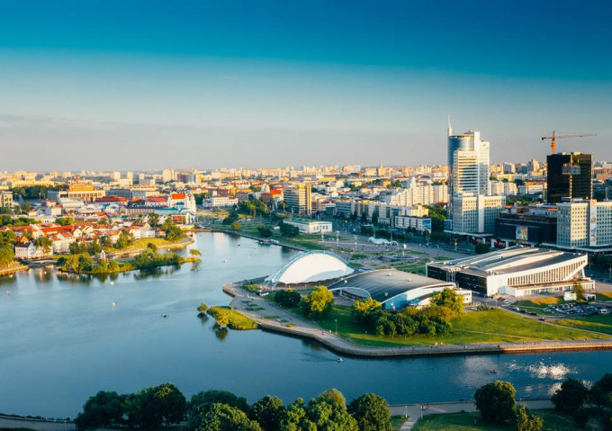 白俄羅斯首都明斯克。網上圖片
