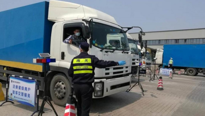 3名貨車司機在深圳核酸檢測陽性。網上圖片