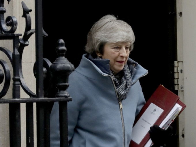 英国下议院拒绝支持首相文翠珊的脱欧谈判策略。AP