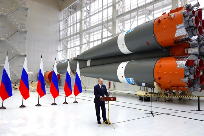 俄罗斯总统普京看重太空计划。AP图片