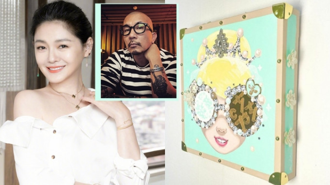 大S具俊晔传办私人婚礼，韩国艺术家送箱式挂画做贺礼。
