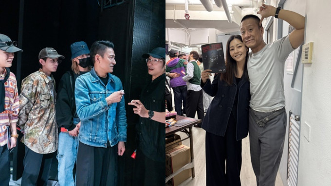 劉德華撐首演拉隊謝幕  鼓勵MIRROR與Dee演舞台劇  衛詩雅驚喜現身向「阿哥」朱栢康取經