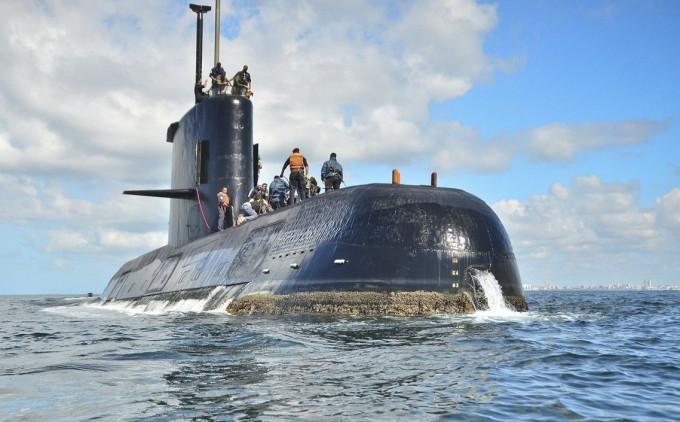 海軍潛艇「聖胡安號」。