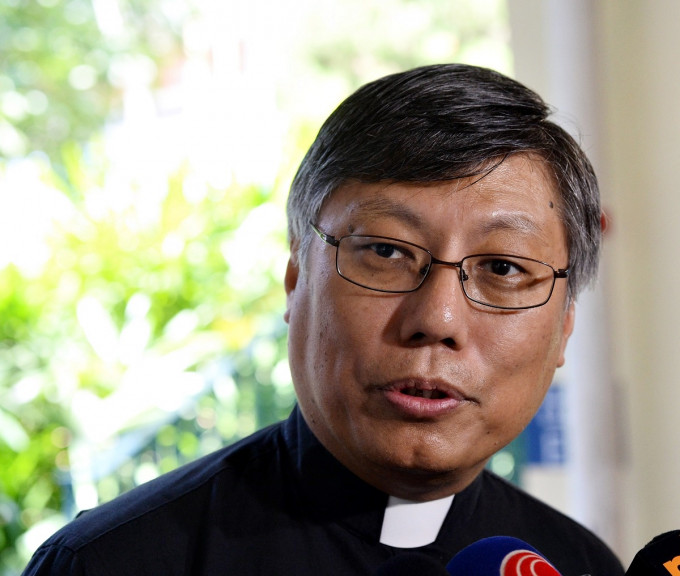 周守仁获委任为天主教香港教区主教。资料图片