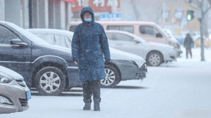 内地多地发生雨雪天气。（微博）