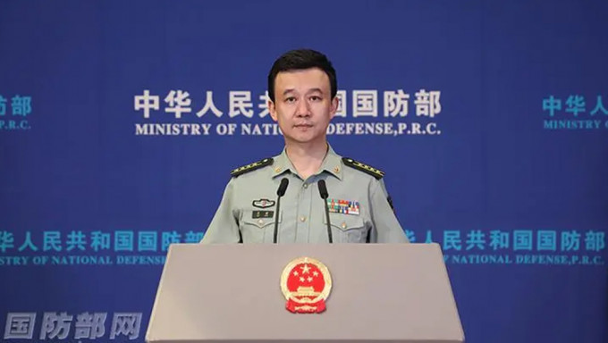国防部新闻发言人吴谦。