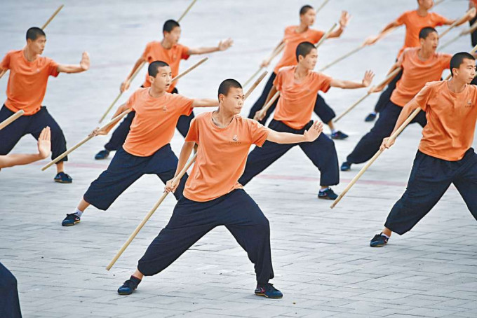 河南的少林武術學校。