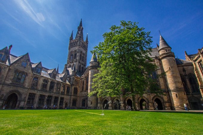 苏格兰格拉斯哥大学爆发群组感染。 University of Glasgow FB 图片