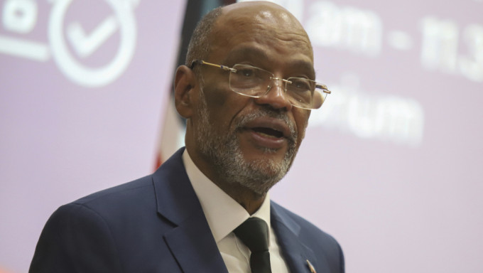 海地总理亨利（Ariel Henry）不敌压力辞职。 AP