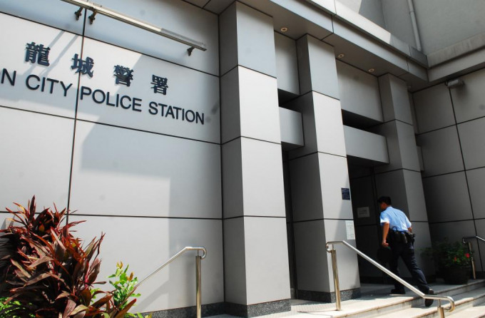 九龙城警区刑事调查队跟进案件。资料图片