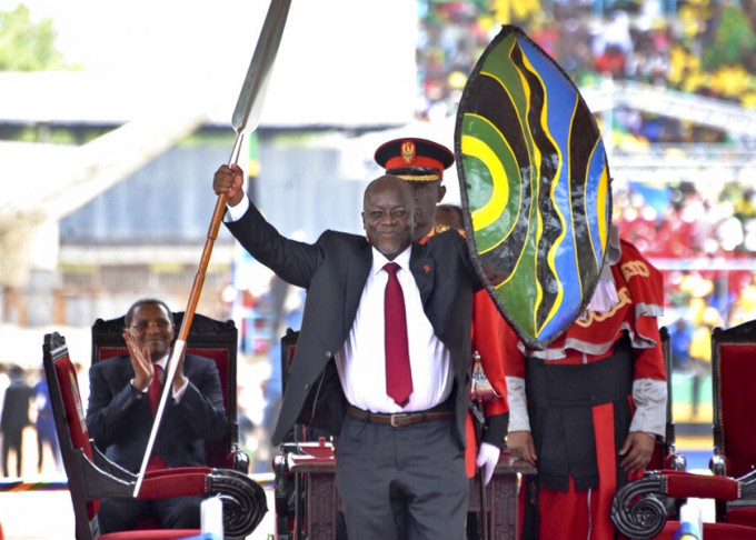 坦桑尼亞總統馬古富利被傳病重，當地警方拘捕4人。AP資料圖片