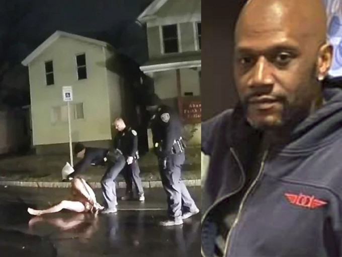 41歲非裔男子丹尼爾疑因警暴致死，7名警員遭停職。AP圖片