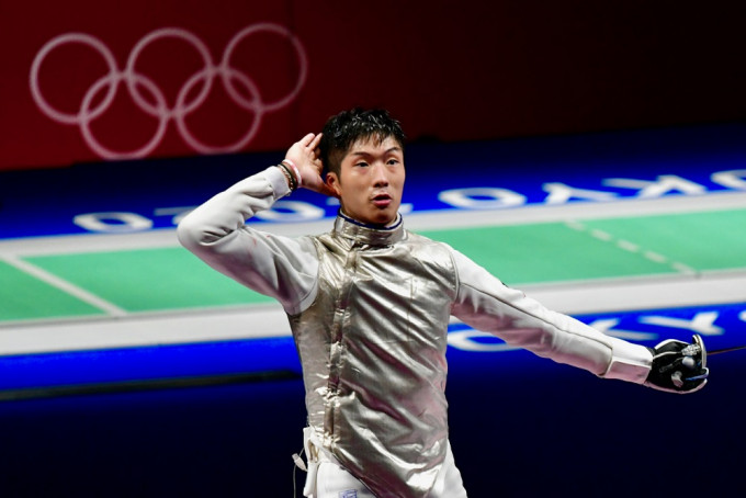 港队剑击代表张家朗创造香港史上奥运「第二金」。