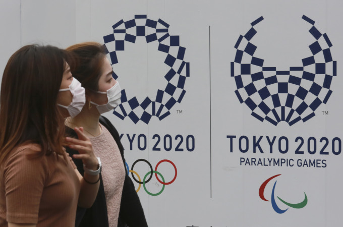 東京奧運將在七月廿三日開幕。 AP