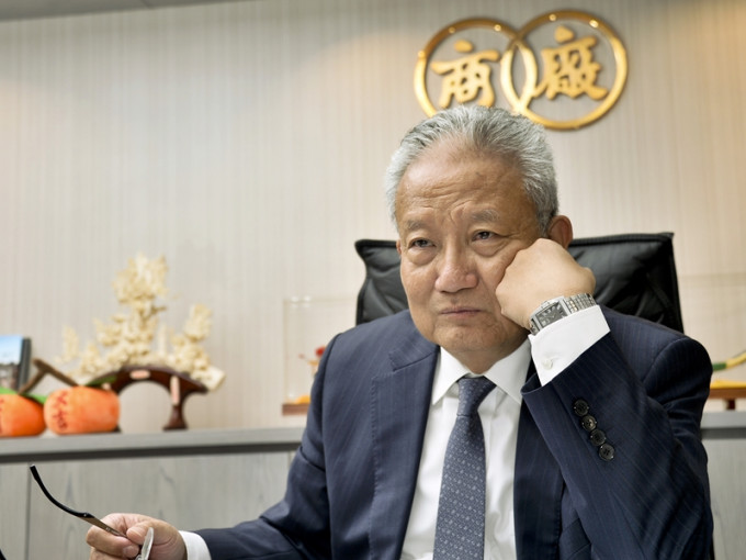 中华厂商会会长吴宏斌认为对本港产品影响不大。 资料图片