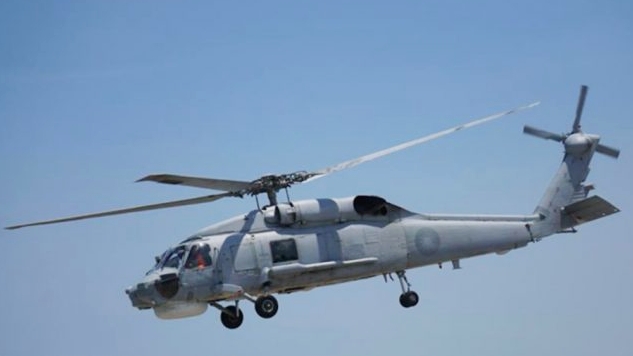 台灣的海軍S-70C反潛直升機，昨日下午試飛期間懷疑機械故障墜毀。