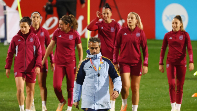 西班牙女足不善應付防守反擊的對手。Reuters
