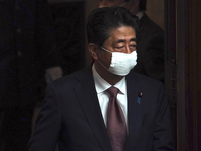 安倍向日本东京、大阪等颁布紧急状态令。AP资料图片
