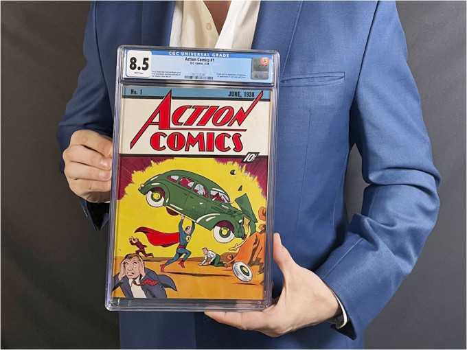 《Action Comics》於一九三八年出版。AP