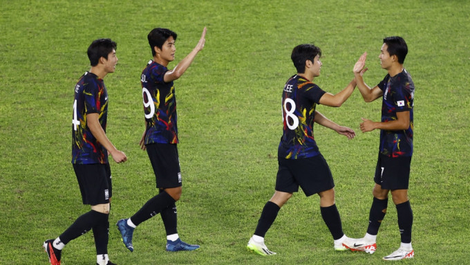 南韩于今届杭州亚运男足赛事实力超班。Reuters