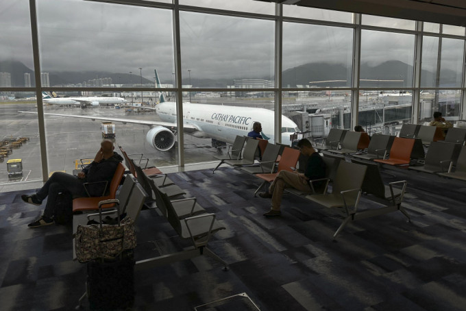 國泰航空公司已宣布周二停飛香港和特拉維夫之間的班機。美聯社