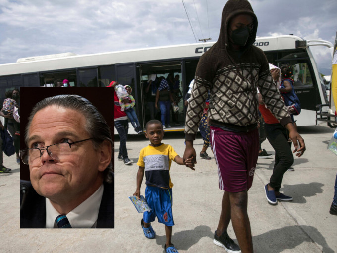 上任仅2个月的富特批评美国处理海地难民的方式不人道。（美联社）