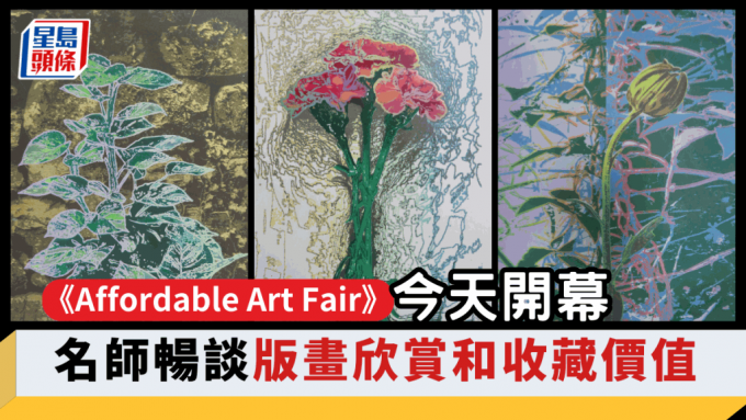 蘇媛 – 《Affordable Art Fair》今天開幕 名師暢談版畫欣賞和收藏價值｜藝術有價